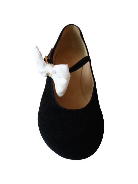 Chanel 24A D'Art Velvet Mary Jane Flat Black - Picture 5 of 5